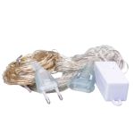 Гірлянда штора світлодіодна GarlandoPro 200LED Роса 3х3м 8 режимів 10 ниток гірлянда роса на ялинці 173305ML