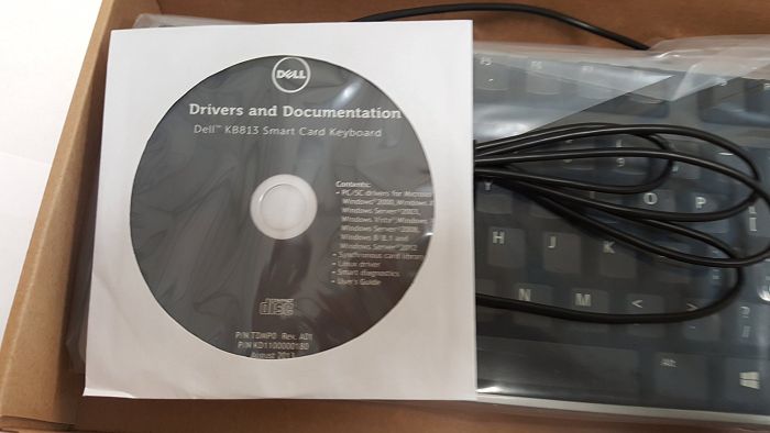 Клавіатура Dell Smartcard Keyboard KB813