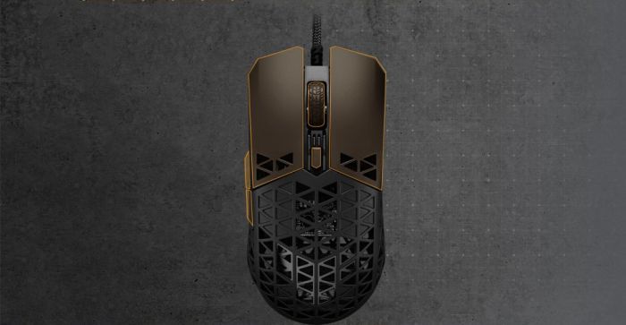 Миша ASUS TUF M4 Air Shell, USB-A, чорний