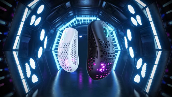 Миша Xtrfy M42, WL/USB-A, RGB, чорний