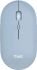 Мышь Trust Puck Rechargeable,  Ultra-Thin,  BT/WL,  Silent, Синій
