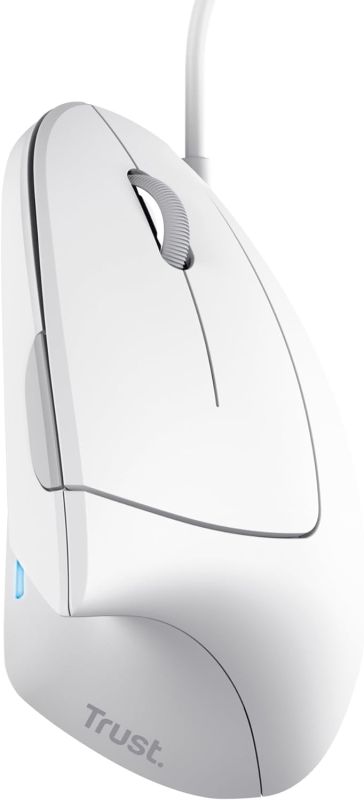 Миша Trust Verto Ergonomic, USB-A, білий