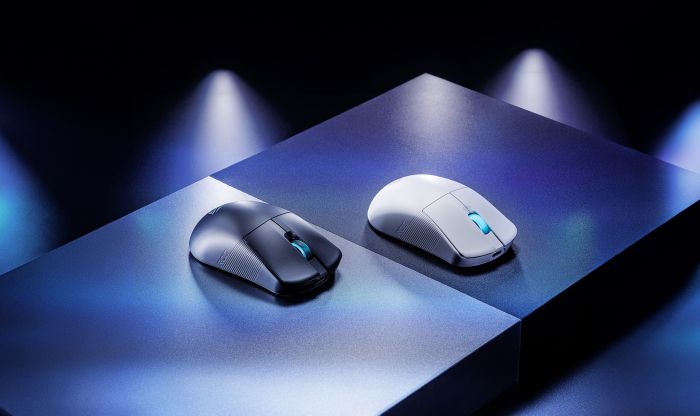 Миша ASUS ROG Harpe Ace Mini, USB-A/WL/BT, білий