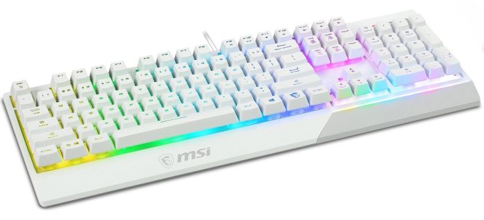 Геймерська клавіатура MSI Vigor GK30 WHITE UA, білий