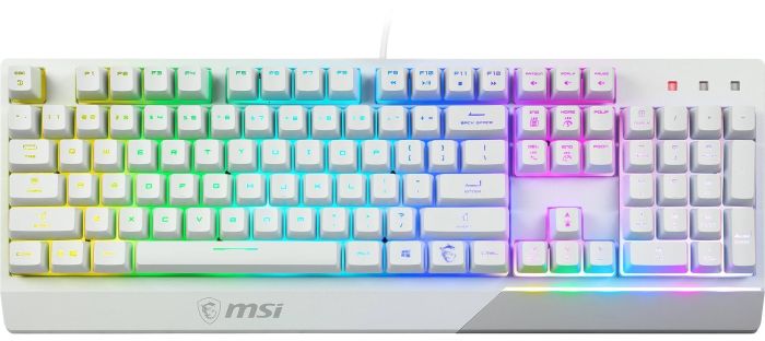 Геймерська клавіатура MSI Vigor GK30 WHITE UA, білий