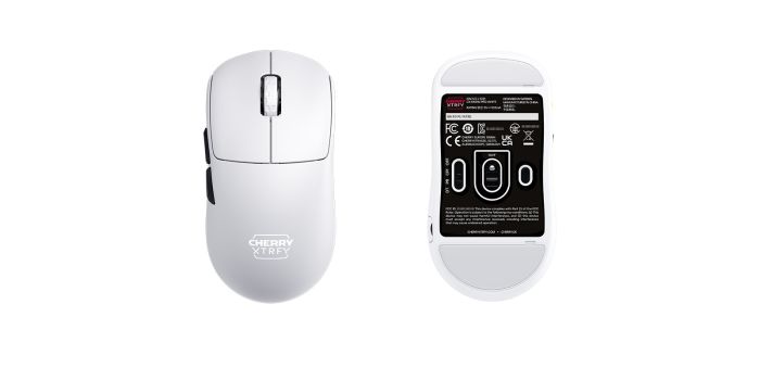 Мышь Cherry Xtrfy M68 PRO, 8K, WL/USB-A, RGB, білий