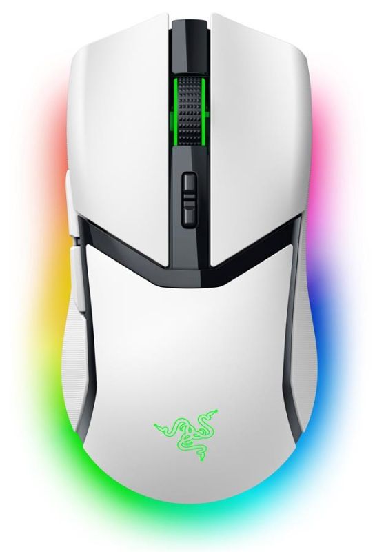 Мышь Razer Cobra Pro, RGB, USB-A/WL/BT, белый