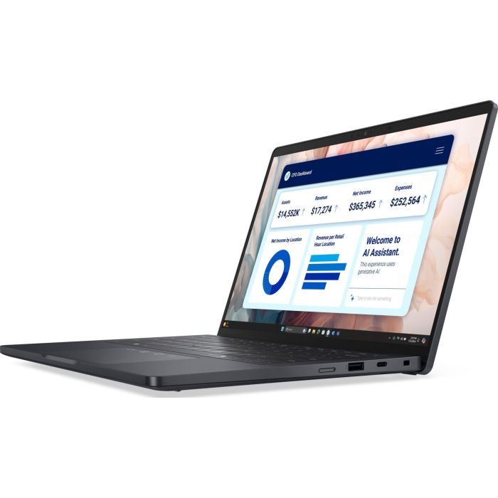 Ноутбук Dell Pro 13 Premium 13.3" QHD+ Touch, Intel U7 268V, 32GB, F512GB, UMA, Win11P, чорний
