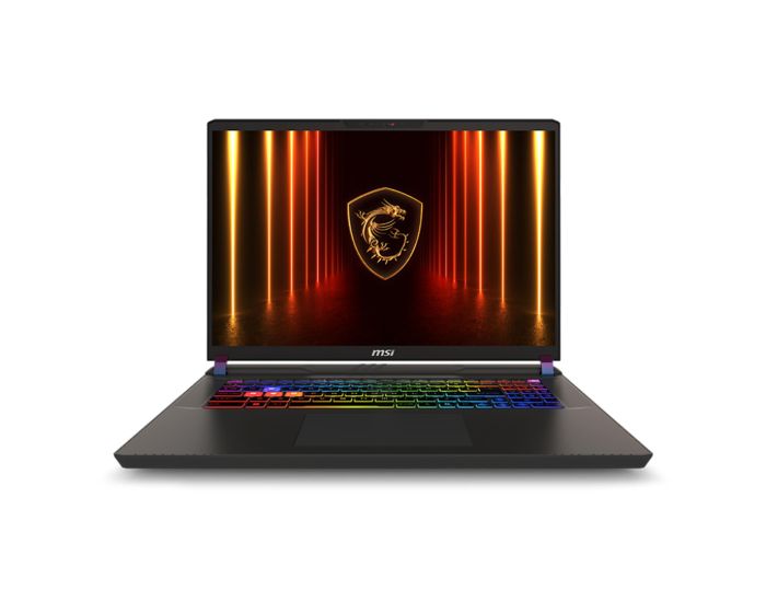 Ноутбук MSI Vector 17 HX AI A2XWHG-044XUA 17" QHD+, Intel U9-275HX, 32GB, F2TB, NVD5070TI-12, DOS, чорний