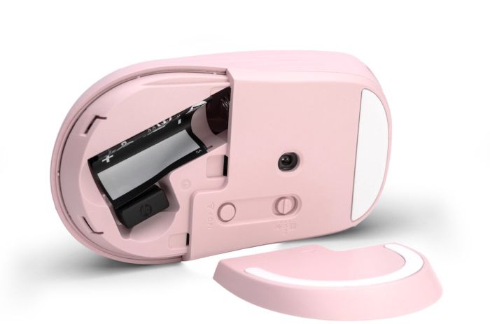 Миша HP 400 Quiet, WL/BT, рожевий