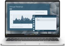Ноутбук Dell Pro 14 14" FHD+ IPS AG, AMD AI 5 PRO 340, 16GB, F512GB, UMA, Win11P, сріблястий