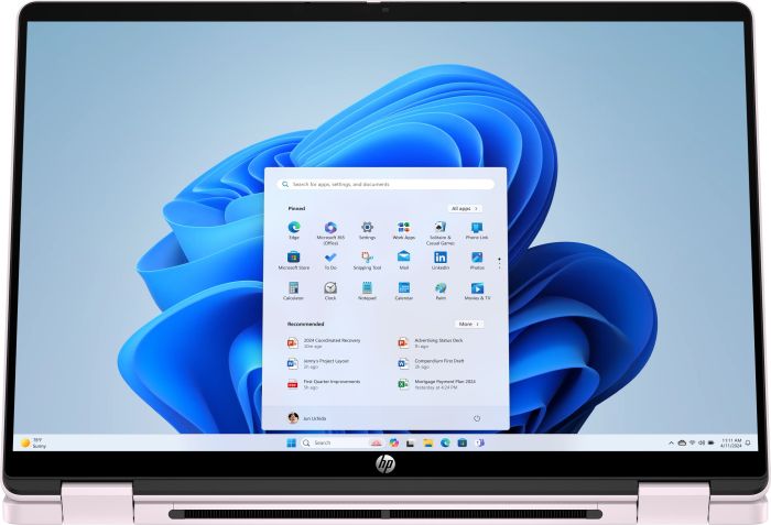 Ноутбук HP OmniBook 5 Flip x360 14" WUXGA IPS Touch, Intel 7-150U, 24GB, F1TB, UMA, DOS, рожевий