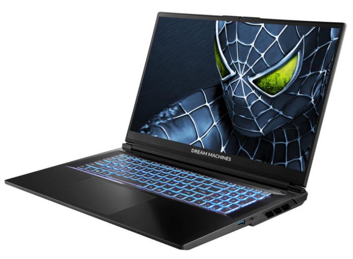 Ноутбук Dream Machines RG5050-17 17.3FHD IPS, Intel i9-14900HX, 32GB, F2TB, NVD5050-8, DOS, черный