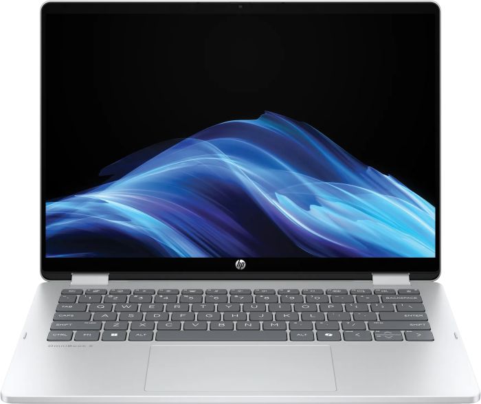 Ноутбук HP OmniBook 5 Flip x360 14" WUXGA IPS Touch, Intel 5-120U, 16GB, F1TB, UMA, Win11, сріблястий