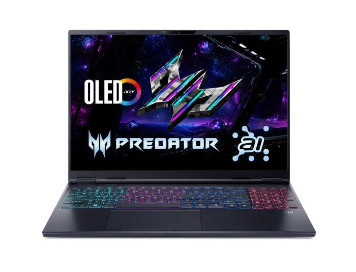Ноутбук Acer Predator Helios Neo 16S PHN16S-71 16" OLED, Intel U9-275HX, 64GB, F2TB, NVD5070-8, Lin, чорний