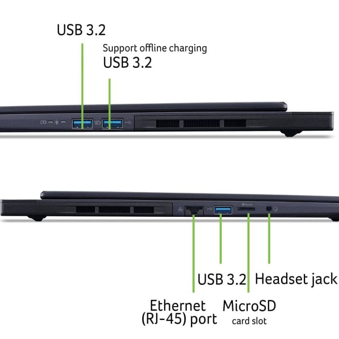 Ноутбук Acer Predator Helios Neo 16S PHN16S-71 16" OLED, Intel U7-255HX, 32GB, F1TB, NVD5060-8, Lin, чорний