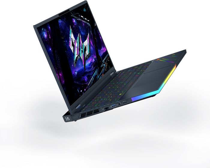 Ноутбук Acer Predator Helios 16 PH16-73 16" OLED, Intel U9-275HX, 32GB, F1TB, NVD5070Ti-12, Lin, черный