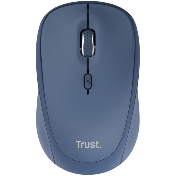 Мышь Trust Yvi+ Compact Multi-Device, WL/BT/USB-A, синий