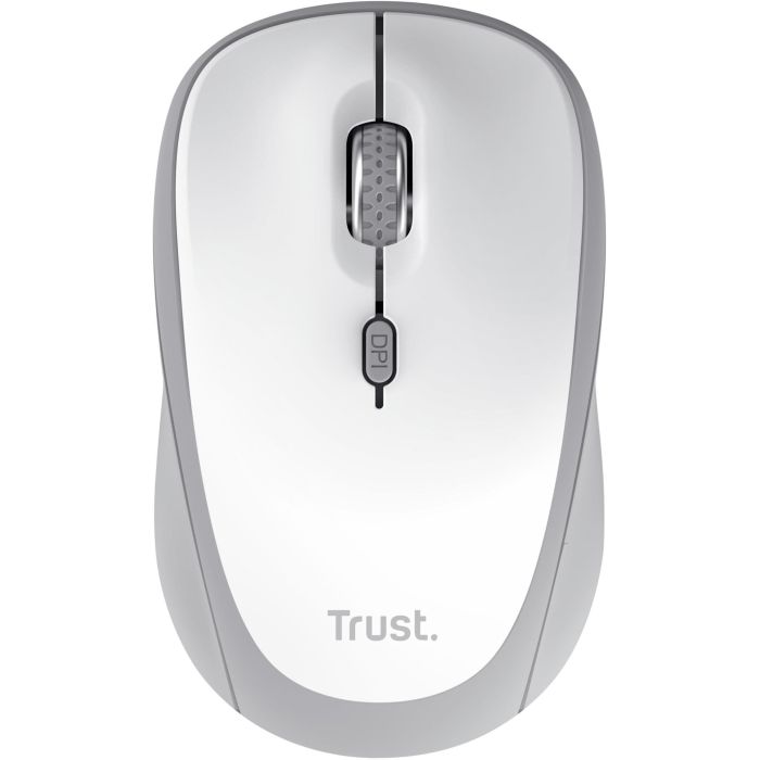 Mouse Trust Yvi+ Compact Multi-Device, WL/BT/USB-A, white