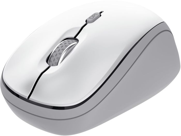 Mouse Trust Yvi+ Compact Multi-Device, WL/BT/USB-A, white