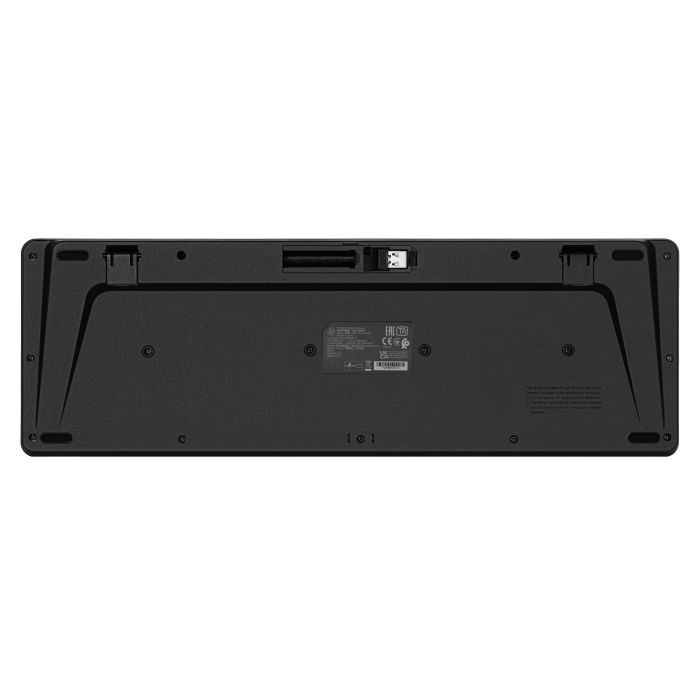 Клавіатура мембранна HP 230, 106key, WL, EN/UK, чорний