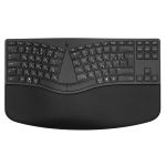 Клавіатура мембранна HP 960 BLK Ergonomic split-zone, 112key, BT, EN/UK, чорний