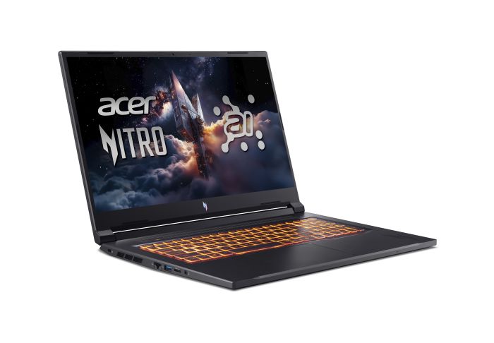 Ноутбук Acer Nitro V 17 ANV17-41 17.3" FHD IPS, AMD R7-260, 32GB, F2TB, NVD5070-8, Lin, чорний