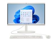 Комп'ютер персональний моноблок HP All-in-One 21,5" FHD VA AG, Intel i3-N300, 8GB, F512GB, UMA, WiFi, кл+м, 2р, DOS, білий