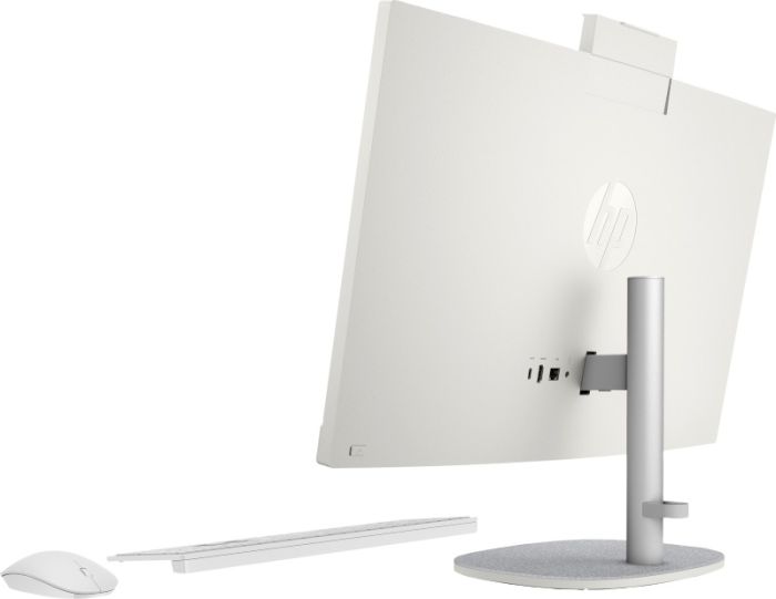 Комп'ютер персональний моноблок HP All-in-One 23.8" FHD IPS AG, AMD R5-340 AI, 16GB, F512GB, UMA, WiFi, кл+м, Win11, білий