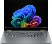 Ноутбук HP OmniBook X Flip x360 14-fk0002ua 14" WUXGA IPS Touch, AMD AI 7 350, 24GB, F1TB, UMA, Win11, сірий