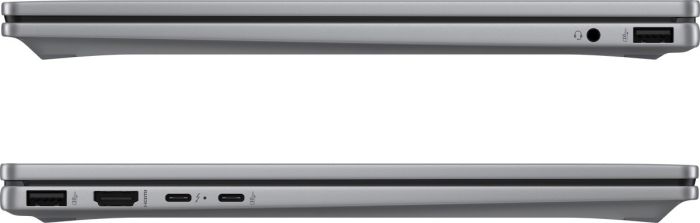 Ноутбук HP OmniBook X Flip x360 14-fk0003ua 14" 3K OLED Touch, AMD AI 5 340, 16GB, F1TB, UMA, Win11, сірий