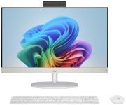 Комп'ютер персональний моноблок HP All-in-One 27" FHD IPS AG, AMD R7-350 AI, 32GB, F2TB, UMA, WiFi, кл+м, Win11, білий