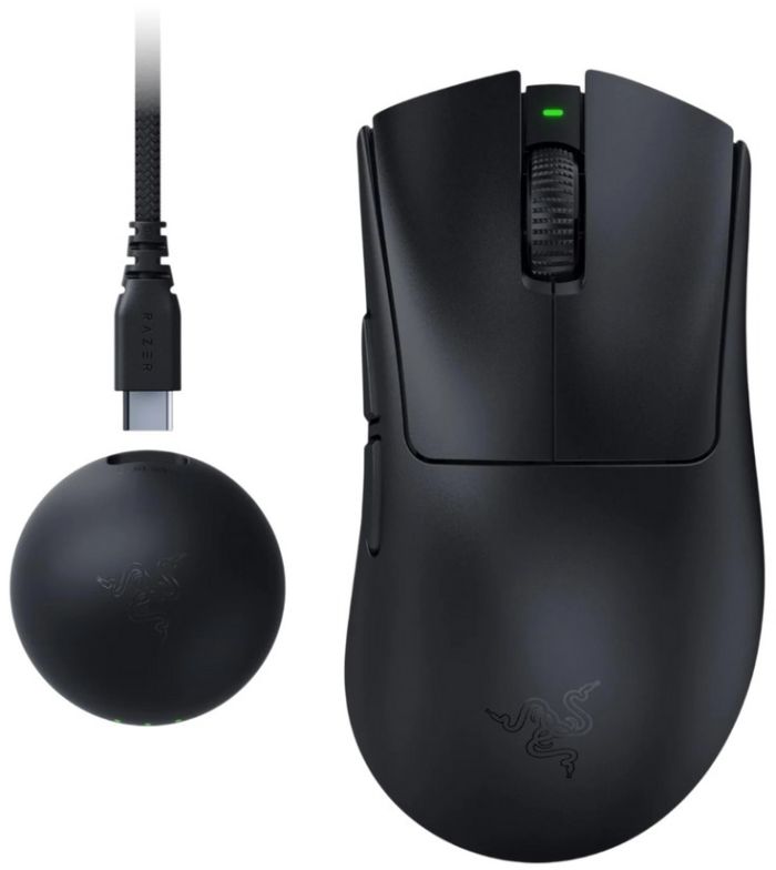 Миша Razer DeathAdder V4 Pro Gen-2, USB-A/WL, чорний