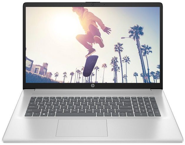 HP Notebook 17-cn4043ua 17.3" FHD IPS AG, Intel 5-120U, 16GB, F512GB, UMA, DOS, silver