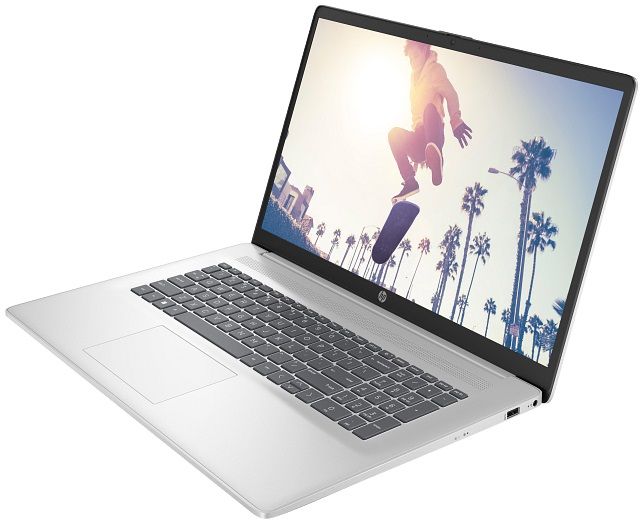 HP Notebook 17-cn4042ua 17.3" FHD IPS AG, Intel 5-120U, 16GB, F1TB, UMA, DOS, silver