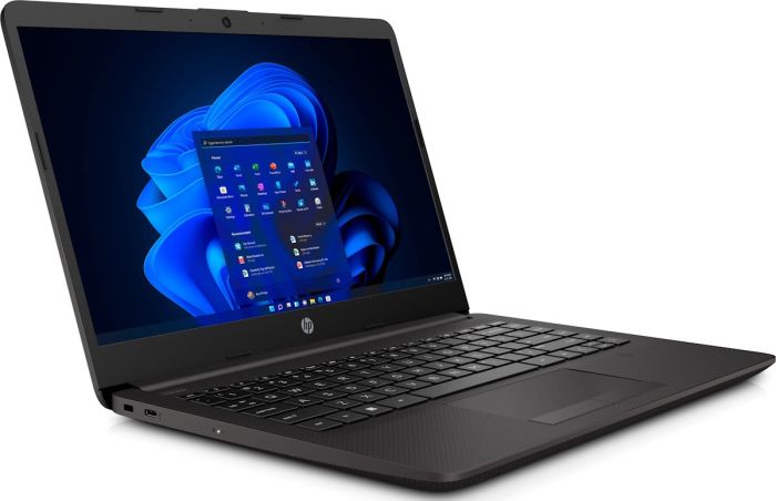 HP Notebook 240R-G9 14" FHD IPS AG, Intel 3-100U, 16GB, F512GB, UMA, DOS, black
