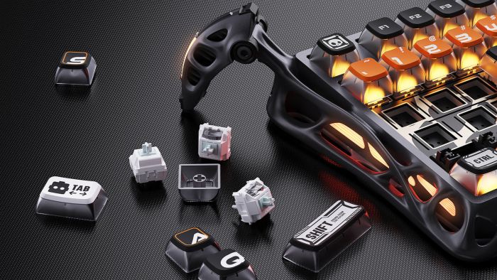 GravaStar Mercury K1 Pro 75% Wireless Mechanical Gaming Keyboard