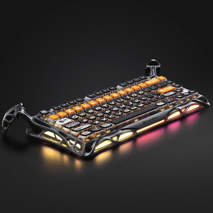 GravaStar Mercury K1 Pro 75% Wireless Mechanical Gaming Keyboard