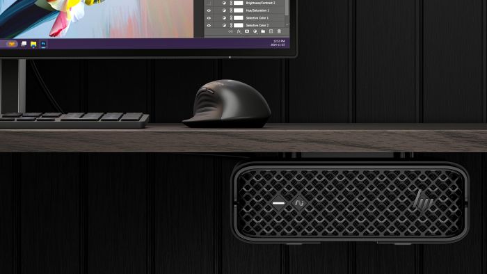 HP WS Z2 Mini G1i, Intel U7-265, 16GB, F512GB, NVD A1000-8, WiFi, kb+m, Win11P