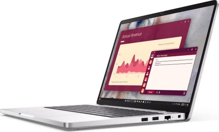 Dell Notebook Pro 14 14" FHD+ AG, Intel U5-235U, 16GB, F512GB, UMA, Win11P, silver