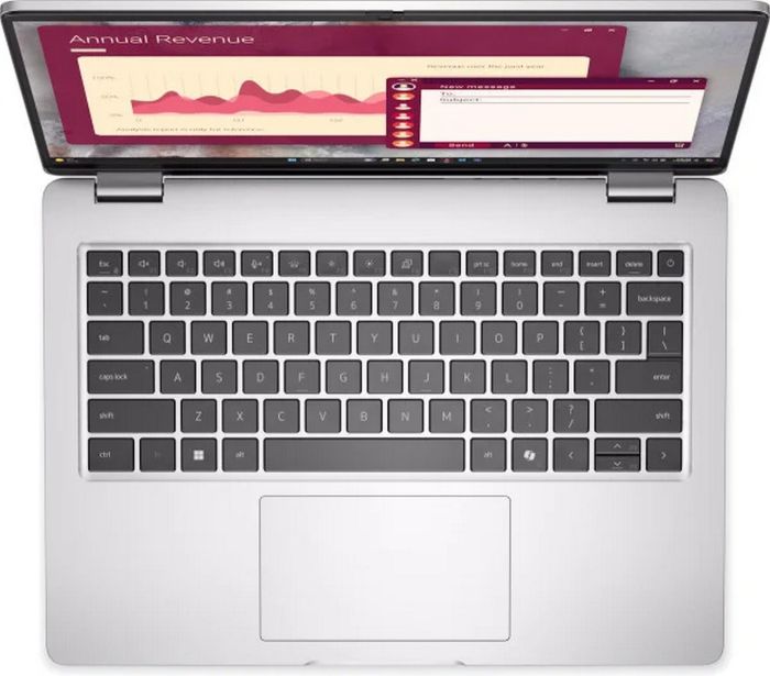 Dell Notebook Pro 14 14" FHD+ AG, Intel U5-235U, 16GB, F512GB, UMA, Win11P, silver