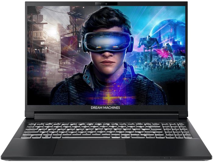 Ноутбук Dream Machines RT5070-15 15.6FHD+ IPS, AMD AI 9 HX 370, 32GB, F2TB, NVD5070-8, DOS, черный