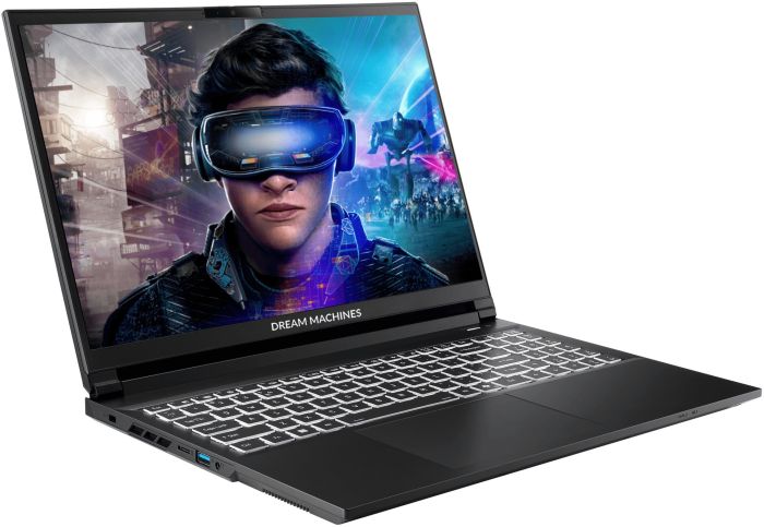 Ноутбук Dream Machines RT5070-15 15.6FHD+ IPS, AMD AI 9 HX 370, 32GB, F2TB, NVD5070-8, DOS, черный