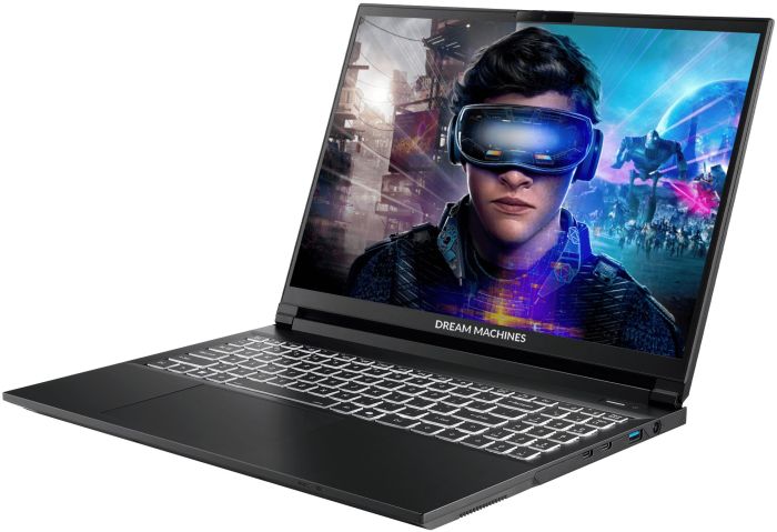 Dream Machines Notebook RT5070-15 15.6FHD+ IPS, AMD AI 9 HX 370, 32GB, F1TB, NVD5070-8, DOS, black