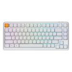 Клавіатура механічна Keychron J1 82Key, K pro Red, WL/BT/USB-A, QMK, Hot-swap, EN/UKR, RGB, білий