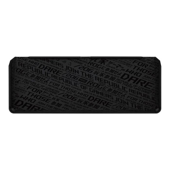 Клавіатура механічна ASUS ROG Falchion Ace HFX, 68key, HFX Magnetic Switches, USB-A, EN/UK, RGB, чорний