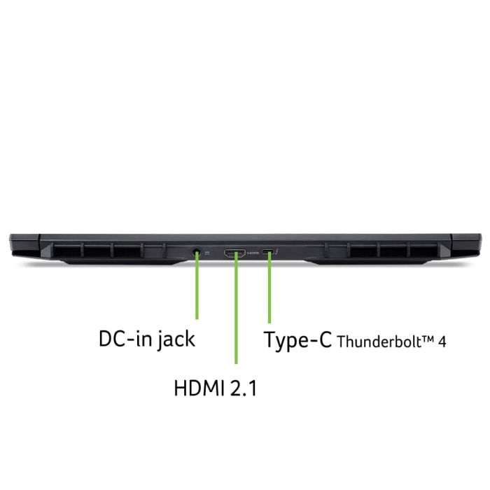 Ноутбук Acer Nitro V 16S ANV16S-71 16" WUXGA IPS, Intel 5-210H, 32GB, F1TB, NVD5050-8, Lin, черный