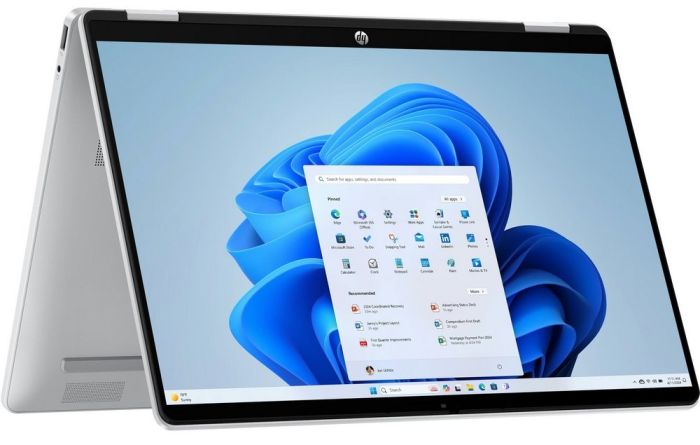 Ноутбук HP OmniBook 5 Flip x360 14" WUXGA IPS Touch, Intel 5-120U, 16GB, F1TB, UMA, Win11, сріблястий