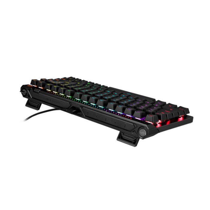 ASUS Keyboard mechanical ASUS ROG Falchion Ace 75 HE, 83key, HFX  V2 Magnetic Switches, USB-A, EN, RGB, black