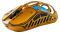Миша GravaStar Mercury X, BT/WL/USB-A, RGB, Battle-Worn Yellow